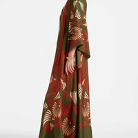Elegance Dazzling Print Maxi Dress