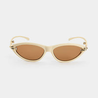 Alloy Cat Eye Sunglasses