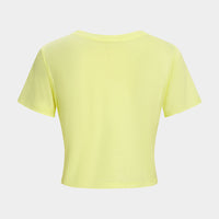 Letter Print Round Neck Short Sleeve T-Shirt
