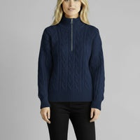 Amy Sweater with Zipper