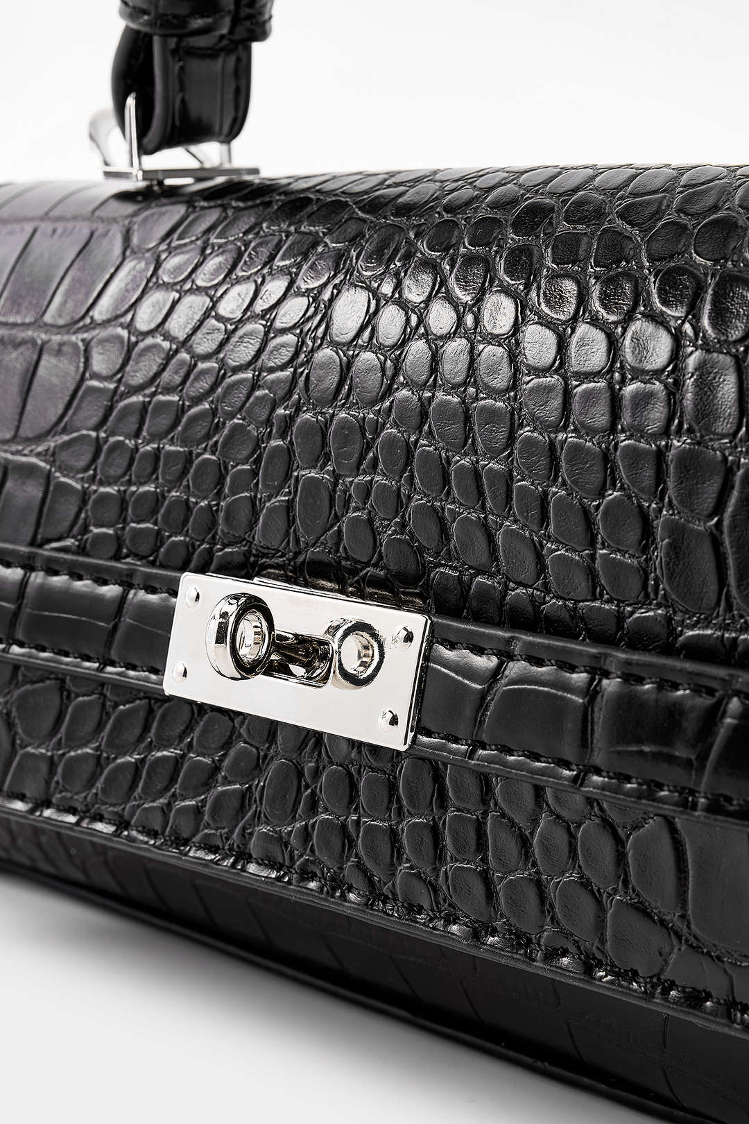 Faux Leather Tote Bag