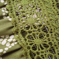 Botanica Print V-Neck Mini Dress