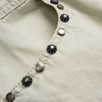 Denim Studded Rivet Ruched Wide Leg Jeans