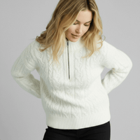 Amy Sweater with Zipper