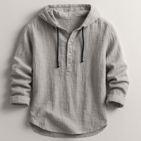 Rex Hooded Linen Shirt
