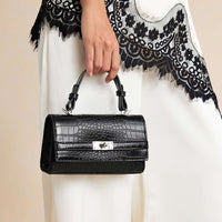 Faux Leather Tote Bag