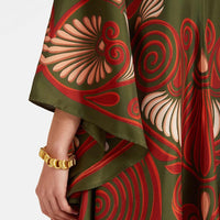 Elegance Dazzling Print Maxi Dress