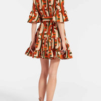 Elegant Sassy Dropped waist Mini Dress