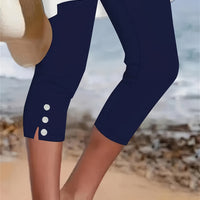 Clara Polished Stretch Capri