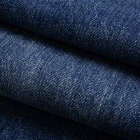 Denim Asymmetrical Frayed Barrel Jeans