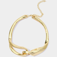 Alloy Irregular Chain Necklace