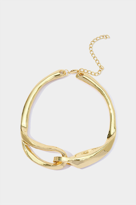 Alloy Irregular Chain Necklace