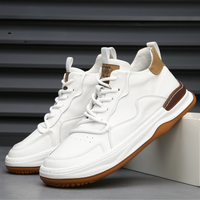 ALBERTI LEATHER TRAINERS