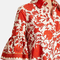 Unique Autumn Prints Mini Dress