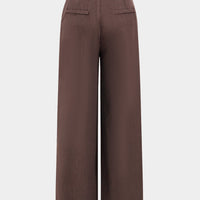 Asymmetrical Wide Leg Pants