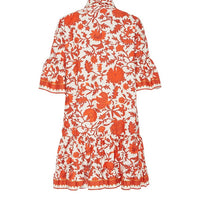 Unique Autumn Prints Mini Dress