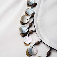 Fringe Round Neck Short Sleeve T-Shirt