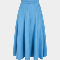 Knit Ruched Skirt