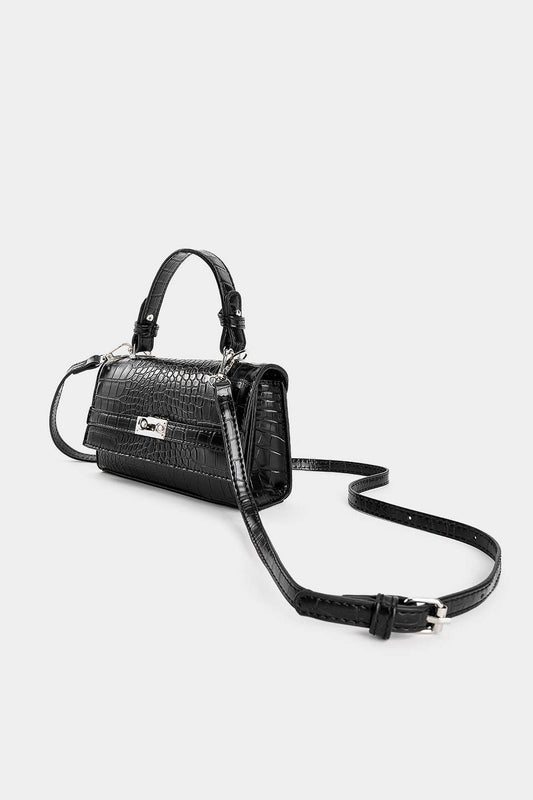 Faux Leather Tote Bag