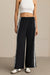 Contrast Straight Leg Pants