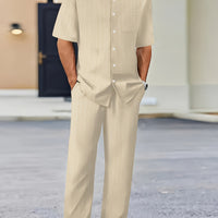 Elias Striped Two-Piece Summer Set