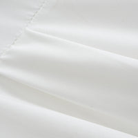 Ruched Tie-Back Long-Sleeve Shirt