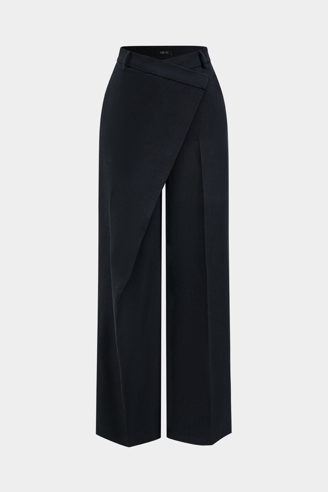 Asymmetrical Wide Leg Pants