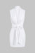 Tie Front V-Neck Cut Out Sleeveless Mini Dress