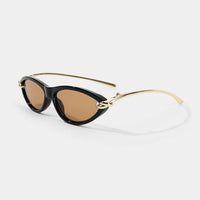 Alloy Cat Eye Sunglasses