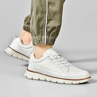 Leo Crafted Leather Trainers