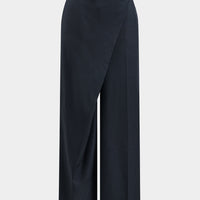 Asymmetrical Wide Leg Pants