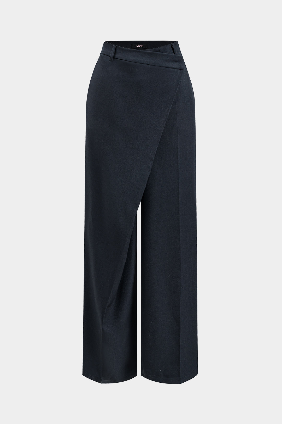 Asymmetrical Wide Leg Pants
