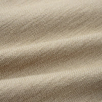 Linen Contrast Binding High Waist Skirt