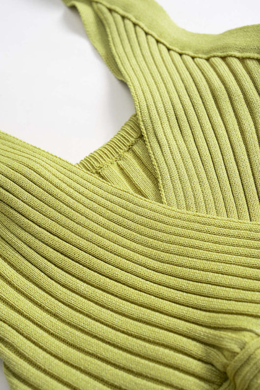 Knit V-Neck Cami Top