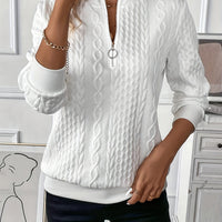 Amy | Sweater with Zipper
