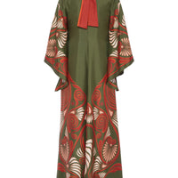 Elegance Dazzling Print Maxi Dress