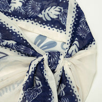 Bird Print Wrap 3-Piece Bikini Set