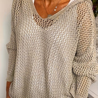Lana Knit Hooded Sweater