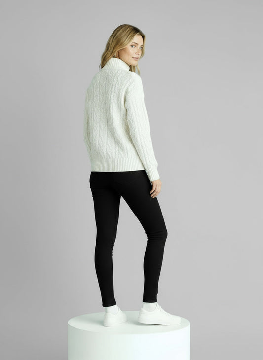Amy Sweater with Zipper