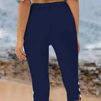 Clara Polished Stretch Capri