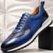 Reuben Cowhide Leather Trainer