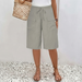Elsie Elastic-Waist Shorts