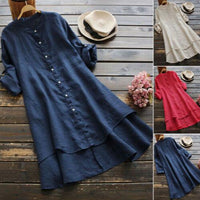 Della Linen Button Shirt