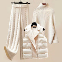 Kensington Knitted Three-Piece Set