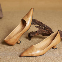 Hartley Leather Heels