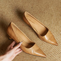 Hartley Leather Heels
