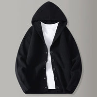 STIRLING HOODED KNIT CARDIGAN