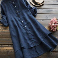 Della Linen Button Shirt