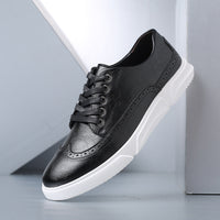HARRINGTON LEATHER TRAINERS