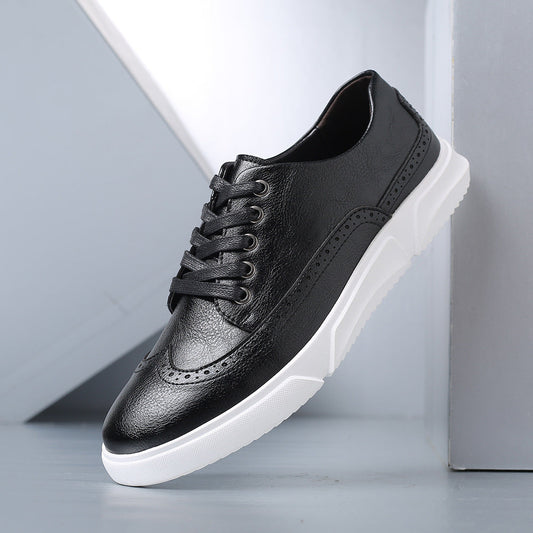 HARRINGTON LEATHER TRAINERS